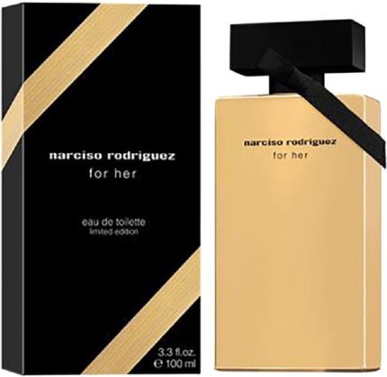 נרסיסו רודריגז פור הר גולד בלאק - Narciso Rodriguez For Her Gold Black - בושם לאישה - 100 מ"ל א.ד.ט
