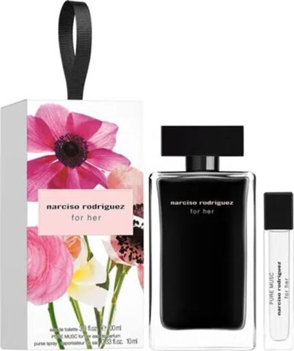 נרסיסו רודריגז סט פור הר - Narciso Rodriguez Set For Her - בושם לאישה - 100 מ"ל + 10 מ"ל א.ד.ט. (מקורי)