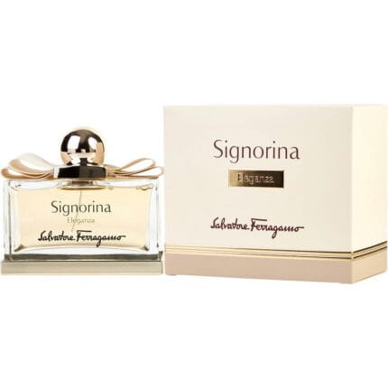 סלבטורה פרגמו סיניורינה אלגנזה - Salvatore Ferragamo Signorina Eleganza - בושם לאישה - 100 מ''ל א.ד.פ (מקורי)