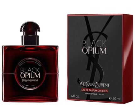 איב סן לורן בלאק אופיום אובר רד - Yves Saint Laurent Black Opium Over Red - בושם לאישה - 50 מ"ל (מקורי)