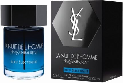 איב סאן לורן ל'הום בלו אלקטריק - Yves Saint Laurent L'Homme Bleu Électrique - בושם לגבר - 100 מ"ל או דה טואלט