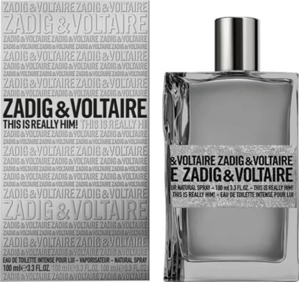 זאדיג & וולטר דיס איז רילי הים! אינטנס - Zadig & Voltaire This is Really Him! Intense - בושם לגבר - 100 מ"ל EDT (מקורי)